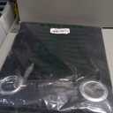 MIULEE Black Blackout Curtains for Bedroom Living Room 63 Inches Long 2 Panels, Thermal Insulated Room Darkening Drapes Solid Grommet Top Noise Reduction Light Blocking Halloween Window Treatments