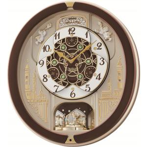 Seiko Melodies in Motion Musical Wall Clock, Spring Dance