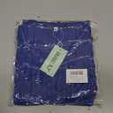 AUSELILY Women's 2025 Trendy Summer Cap Sleeve Tank Tops Casual Ladies Loose Fit V Neck T Shirts, Blue, Medium