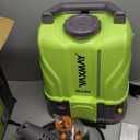 VAXMAY Battery Powered Backpack Sprayer 4.2 Gallon, 120 PSI Electric Garden Sprayer Compatible with DeWalt 20V Battery, Weed Yard Sprayer with 2 Wands, 5 Nozzles, 2.6 Ah Battery & Charger Included