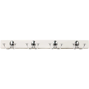 Spectrum Diversified Stratford Wood Hook Rack, 4 Double ...