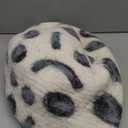 MEOWFIA Cat Cave  Premium Felt Cat Bed for Indoor Cats, Handmade Merino Wool (Snow Leopard, Large)