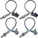 O2 Oxygen Sensor 234-4012 234-4018 Up & Downstream Fit for Chevy Silverado 1500 Tahoe Express 1500 Suburban, GMC Yukon XL Sierra, Cadillac Escalade 1996 1997 1998 1999 2000 2001 2002, 4 Pcs