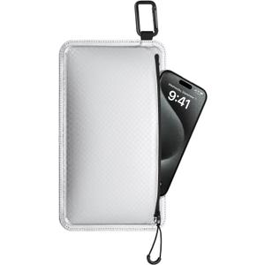 OUTXE Thermal Phone Case for Any Phone- Enhances Battery Life 4X in Extreme Hot and Cold Weather- Cooling Insulating Cell Phone Pouch for Hiking, Skiing, Snowboarding, Adventure- Waterproof- Large