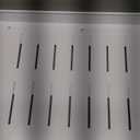 2 Pack Expandable Pull Out Cabinet Organizer 21"Deep With Raising Pad for Framed Cabinets,Upgrade 3 Slide Rails Slide Out Drawers,Roll Out Shelves Adhesive,Adjustable Width 15.15"-26.3" White