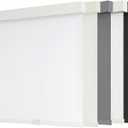 AOSKY Blackout Roller Shades Cordless Blinds for Windows, Free-Stop Shades with Valance, Thermal Insulated Fabric, UV Protection, Natural Woven Blinds for Home and Office (48" W x 72" H, White)