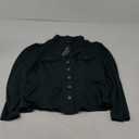 Scarlet Darkness Women Rerto Victorian Jacket Lapel Collar Peplum Hem Blazer
 L Green