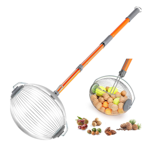 OYSY Acorn Picker Upper Roller - Nut Gatherer Roller with Long Handle, Pinecone Picker Upper for 1" - 2.5" Hickory,Chestnuts - Walnut Picker Upper Roller & Tennis Ball Picker,Golf Ball Picker Upper.