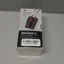 Pack All Shoe Bag For Travel, Water-Resistant Shoe Pouch For Gym, Odor-Resistant Soccer Cleats Bag For Sport (Black, 2-Pack)