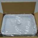 Extra Large Collapsible Silicone Food Storage Containers With Lids & Air Vent, 2 Pack 2000ml/68oz, XXL Foldable Marinade Container for Kitchen, Camping, Dishwasher, Microwave, Freezer Safe, BPA Free