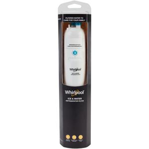 Whirlpool Refrigerator Ice and Water Filter 3 - WHR3RXD1, Single-Pack, Aqua