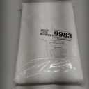 FINECITY White Lace Curtains 54 Inch Length for Bedroom, Rustic Leaf Floral Pattern Lace Curtain Panels, Rod Pocket Vintage Privacy Sheer Lace Curtains, 42 x 54 Inch, 2 Panels, White