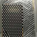 Fuutreo 1 Pc Classroom Construction Paper Storage,White Polka Dots