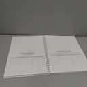 Faccito 1 Pack Yearly Tax Organizer 13" x 9.7" Tax Record Organizer with 12 Pockets Spiral Bound Income Folders Monthly Bill Receipt for Office Home Taxes