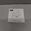 Wireless Earbuds, Bluetooth 5.3 Headphones LED Power Display, 2025 New Wireless Earphones, 4 ENC Noise Cancelling Mic, HiFi Stereo, 48H Playtime Mini Case IP7 Waterproof for Sport Walk (Bright Black)