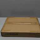 HOOBRO End Table, Small Side Table, Nightstand with 2-Layer Storage Shelves, Sofa Table for Small Spaces, Living Room, Bedroom, Stable Frame, Easy Assembly, Rustic Brown BF09BZ01