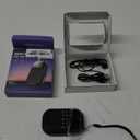 Pocket AM FM Radio:1100mAh Rechargeable Radio Supports Bluetooth, Mini FM AM Receiver with Large Speaker, Stereo Earphone, Sleep Timer, Easy to Use for Jogging, Walking Black