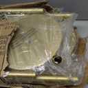 iDavosic.ly Plant Stand Indoor Outdoor, 5 Tier Corner Metal Flower Display Holder Shelf, Folding Tall Orchid Rack for Patio Balcony Porch Garden Living Room House, Gold