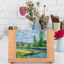 Table Easel for Painting, Adjustable Angle Art Easels Wood Table Easel Drawing and Sketching Board, 11 4/5 Inches by 8 2/3 Inches