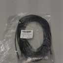 Cat6a Patch Cables 3ft (10 Pack) Slim, Cat6 Ethernet Patch Cable Pure Copper, Flexible Cat 6 Patch Cable 550MHZ 10G, Space-Saving Cat 6A Network Cables for Patch Panel, Black