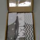 Preemie Swaddles 4-7 lbs - 3-Pack Premature Babies Swaddle Sleep Sack - Organic Cotton - Premature Infant Sleeping Sack - Easy Adjustable Baby Swaddle Blanket Wrap (Galaxy) (Grey)