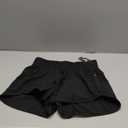 BMJL Women's Athletic Shorts High Waisted Running Short Pocket 2.5" Sporty Shorts Gym Elastic Workout Shorts (Large, Black)