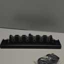 Fishing Rod Holder for Truck Tailgate  Holds 6 Rods with Foam Protection & Secure Straps  Easy to Install Pickup Truck Bed Pole Holders