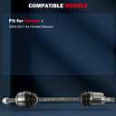 CV Axle 66-4213 for Honda Element L4 2.4L 2003-2011 Front Left Driver FWD