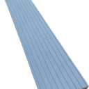 1" Rise Rubber Threshold Ramp for Doorways Heavy Duty Wheelchair Ramp, Non-Slip 1 Pack Gray Native Rubber Power Handicap Ramp for Skateboards, Strollers, Sweepers, Walkers Curb Ramp (SW-TPR25)