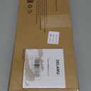 Delamu Over The Door Pantry Organizer, 8-Tier Metal Pantry Door Organization and Storage for Easy Install, Hanging Spice Rack Seasoning Shelves, Door Organizer for Kitchen, 4.65"D x 18"W x 65"H, White