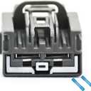 PTA1336, S-1353, S1353, 1P2711 Blower Motor Resistor Connector Wiring Fit for Chevy Fit for Gmc Camaro Captiva Equinox Silverado Suburban Sierra 1500 2500 3500 Tahoe Yukon 2005-2018