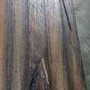 47x25" Dark Wood, Wood Pannel Coffee Table 18" H