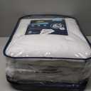 Serta Heated Mattress Pad Queen Size - Electric Mattress Pad, 10 Heat Setting Controller, Auto Shut Off Timer, Deep Elastic Pocket, Up to 17" Mattress, ETL Certified, Machine Wash, Queen, White