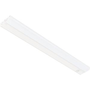 GETINLIGHT 30-inch Hardwired Only 3 Color LED Under Cabinet Lighting, Selectable 3000K/4000K/5000K, Dimmable, Matte White Finished, ETL Listed, IN-0201-14-WH-345K