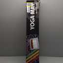 LOLLIPOP Thick Yoga Mat, Non-Slip Exercise Mat for Yoga, Pilates, Stretching Fitness & Exercise Mat with Easy-Cinch Carrier Strap (24" Standard, Pink & Lime Green Lollipops)