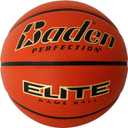Baden Elite Indoor Game Composite Basketball - Official Size 6 & 7 | Premium Quality Composite Microfiber Cover for Superior Ball Control | Ideal for Indoor Games