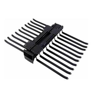 XJLXJH Pull Out Pants Rack 20 Arms Steel Slid Pant Rack （Black）