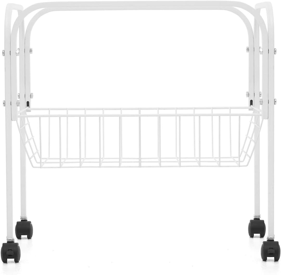 Clear View Bird Cage, Indoor & Travel Small Birdcage for Parakeet, Parrot, Budgies, Cockatiels, Canary |Easy Clean Safe Materials (Stand)