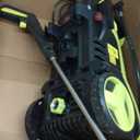 Electric Pressure Washer 5000PSI-Max 3.6GPM Power Washer Touch Screen Adjustable Pressure,4 Nozzles and 500ml Foam Cannon Power Washer Cleaning for Patio Yellow