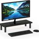 Furinno Turn-N-Tube Monitor Riser Stand, Espresso/Black