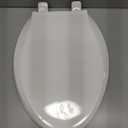 KOHLER 4639-RL-0 Cachet ReadyLatch Round Toilet Seat Soft Close, White