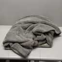 UGG Whitecap Fleece Throw Blanket, Soft Fluffy Blankets for Couch or Bed, Home Decor, Luxury Plush Throw, Machine Washable, 50-inch x 70-inch, Light Grey Seal