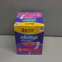 Always Discreet Incontinence Panty Liners for Bladder Leaks, Size 2, Very Light Absorbency, 120 Count