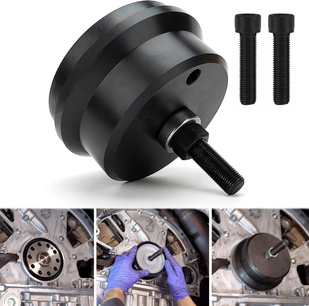 303-1514 Rear Crankshaft Seal Installer Tool Fit for 2011-2021 Ford Super Duty F250/F350/F450/F550 6.7L Power Stroke Diesel & 2016-2021 F650/F750 6.7L Power Stroke Diesel - Replace ST-138