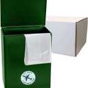 CarrySafe TSA-Approved Travel Urn Kit  Guaranteed Fly-Safe Temporary Cremation Urn for Human Ashes  Personalized, Airline Friendly, 200 Cu in, Green Plastic with Travel Box