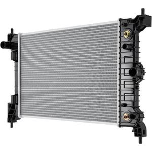 BDFHYK 13247 Aluminum Radiator for Chevrolet Sonic 2012-2018, CU13247, 16mm Core, Direct Fit Replacement, OE 95298551 GM3010546