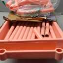 Calmootey 4-Tier Rolling Utility Cart with Drawer, Multifunctional Storage Organizer with Plastic Shelf & Metal Wheel, Storage Cart for Kitchen, Bathroom, Living Room, Office, Pink