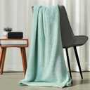 Plush Fleece Throw Blanket for Couch and Bed, Fluffy Fuzzy Cozy Lightweight Soft Blankets All Season Use (40x50 Inches,Aqua)