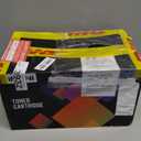 210A Toner Cartridges 4 Pack Compatible Replacement for HP 210A 210X 210 Toner for HP Color Laserjet Pro MFP 4301fdw 4301fdn Pro 4201dn 4201dw Printer Ink W2100A W2100X High Yield (B/C/M/Y, With Chip)