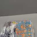 Lahome Modern Abstract Area Rug - 4x6 Colorful Rug for Bedroom Soft Washable Rugs for Living Room Dining Room Non Slip, Contemporary Indoor Carpet for Nursery Office Apartment Playroom Kitchen (Rosy)